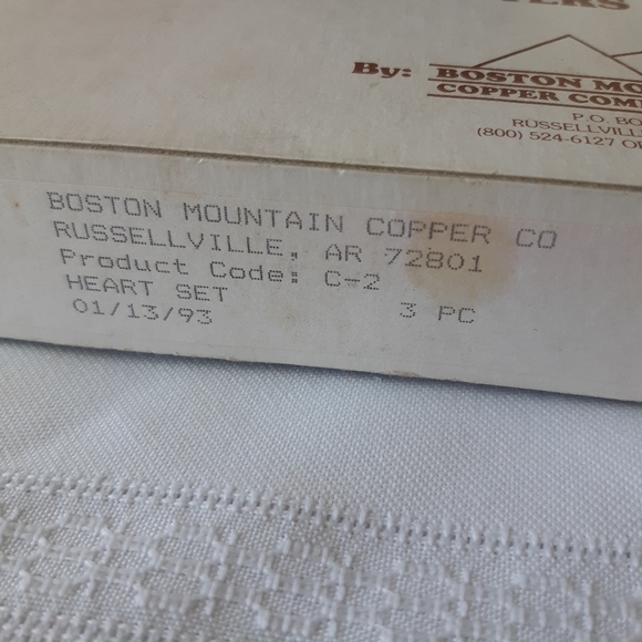 Vintage Heart Cookie Cutters - Picture 6 of 9